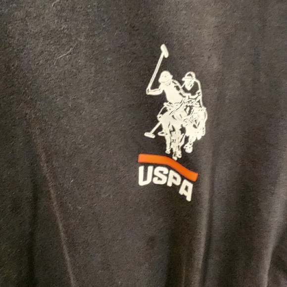 U.S. POLO ASSN.  men's Black long Sleeves Crew Neck tshirt size 2XL - Picture 2 of 13